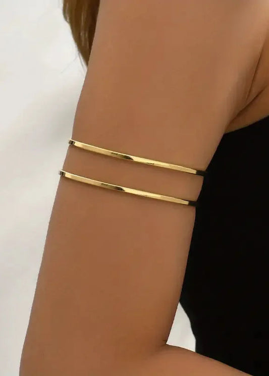 Ava åben manchet armbånd